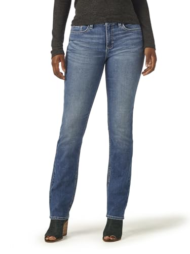 Riders Women's Midrise Straight Leg Jean