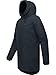 Ragwear Herren warme wasserdichte und atmungsaktive Winterjacke lang Mr Smithem YOUMODO Black25 Gr. XL