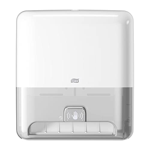 Tork Matic Hand Towel Roll Dispenser with Intuition Sensor, White, Elevation, H1, non-contact One-at-a-Time dispensing - 5511202