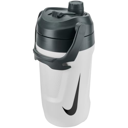 Image of Nike FUEL JUG 64 OZ CHUG RFSH - WHITE /ANTHRACITE /WHITE, 1.89 LITRE
