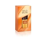 Wild Musk Eau de Cologne Spray, Vegan Formula, Perfume, Warm Spicy Scent, 1.0oz
