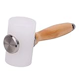 Tamaño: este mazo tiene una longitud total de 210 mm, longitud de la cabeza de 50 mm y ancho de la cabeza de 80 mm