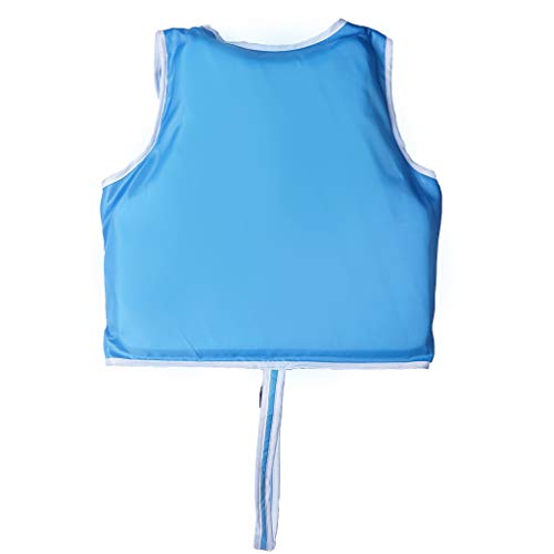 Megartico Swim Float Vest Kids Childrens Swimming Jacket Buoyant Aid (Blue Shark, Large)