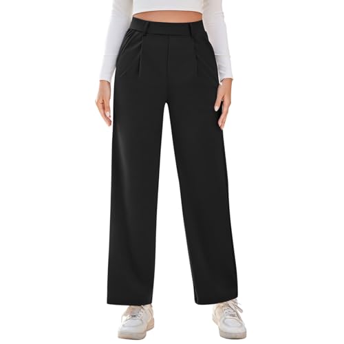 Pantalon yoga femme fluide contre les irritations avec taille haute gainante