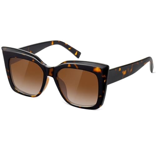 Lunettes de soleil femme dégradé anti éblouissement et confort yeux