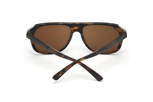 Serengeti Rectangular Oatman Matte Classic Tortoise-Saturn Polarized Drivers, Multi, One Size4