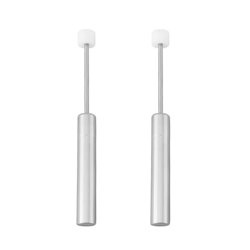 ECSiNG 2pcs 74x40x7.8mm Soft-Close Trash Can Damper Piston with Lid Steel and Plastic Mechanism Trash Can Damper Replacement for Kitchen Trash Can