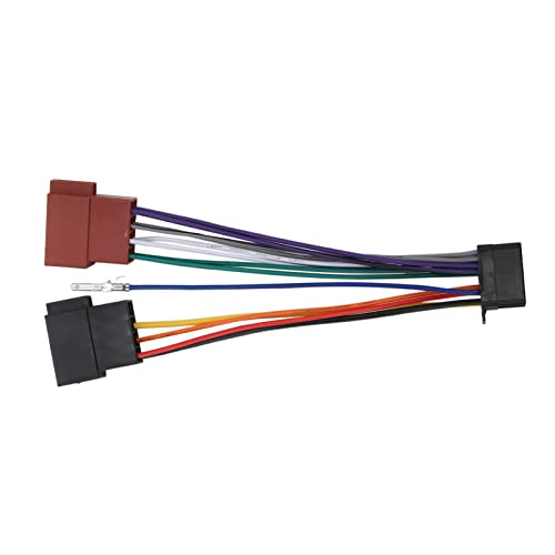 Tbest - Conteur Iso,Câblage du Lecteur CD 306,Câblage du Lecteur CD 206,Cots R 16 Broches Abs Car R Wire Plug Harnais Adaptateur Stéréo Conteur pour 2003-Up