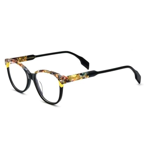 Lunettes de vue œil de chat acétate vert parfaites pour le bureau et sorties