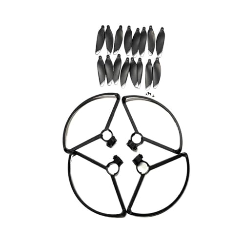 Protección de hélices para minidron RC S5S y palas de cuadricóptero S6S
