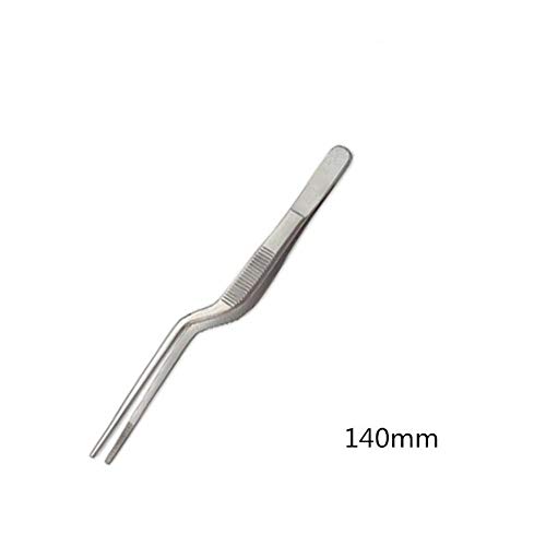 Juego de 6 pinzas de cocina de acero inoxidable, pinzas de cocina de precisión y herramientas de péndulo para asar a la parrilla, hornear y servir, antideslizantes, resistentes al calor, duraderas