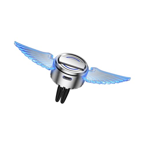 Aromatherapy Car Vent Clip, Car Air Freshener, Auto Perfume Fragrance, USB Rechargeable with Light Effects for Trucks, SUVs, 25g, Easy Installation and Secure Fit