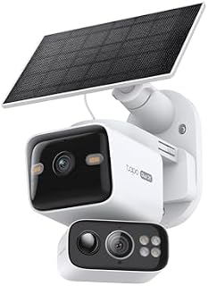 Tapo C645D Outdoor Wifi Camera Kit with Solar Panel, 2K D…