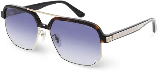 Police Gold Smoke Gradient Large Sunglasses (SPLF11K 61 0301)