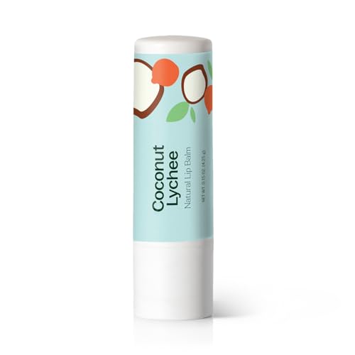 Plant Therapy Coconut Lychee Natural Lip Balm 0.15 oz Sweet