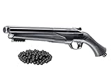 T4E UMAREX HDS .68cal Double Barrel Paintball/Rubber Balls Marker (7.5 Joules) w/Free 20 .68cal RubberBalls