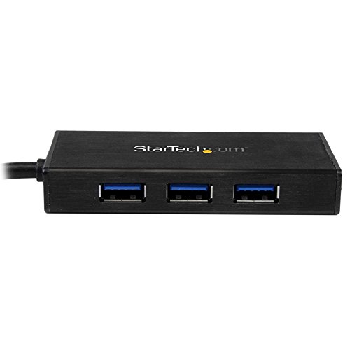 Startech Usb 3.0 To Vga External Monitor Graphics Adapter With 3-Port Usb Hub 3.0 Mini Dock (Usb32Vgaeh3) #TOP2