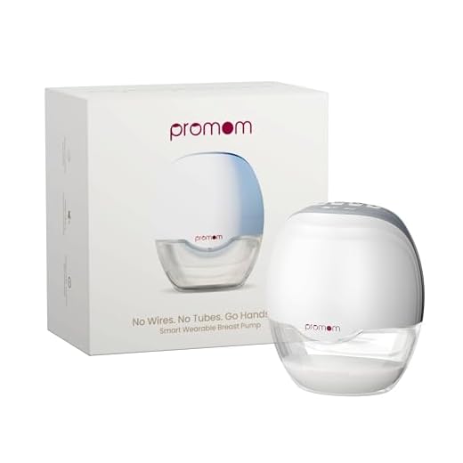 Promom Wearable Electric Breast Pump for Feeding Mothers, Automatic Hands-Free Pumping Machine with 3 Modes & 8 Suction Levels, Portable & Cordless with USB Charging, FDA Approved, Patented Diaphragm Case Technology, Best-In Class Suction-450MmHg/60KPA, Smart LED Display, 160ml BPA-Free Milk Cup, Quiet & Compact (1 Year Warranty) - Pack of 1