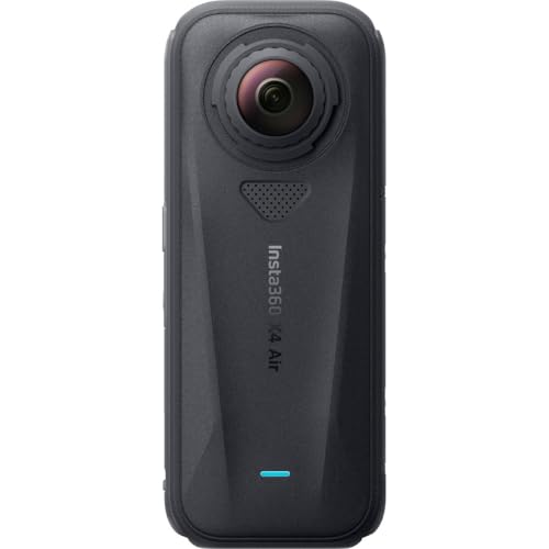 Image of Insta360 X4 Air Standard Bundle | Lightest 8K 360 Action Camera for Epic Adventures | for Travel, Sports, Family Moments, Vlogging | Smooth, Stable, Easy-to-Edit Videos Anytime, Anywhere - Black