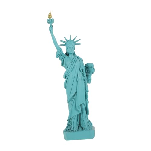 Statue miniature résine verte durable et compacte pour vitrine et maquette