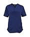 Natural Uniforms Women Scrub Set Medical Scrub Top and Pants, True Navy, Medium
