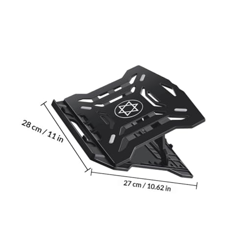 Soporte portátil plegable para laptop NUOBESTY negro miniatura 2