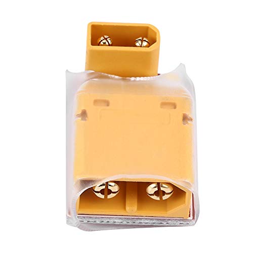 Qcwwy Lipo Battery Killer Discharger Connector for RC Model Longlasting Discharge Tool for RC Enthusiasts Plastic/Black/1pc