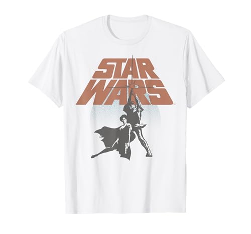 T-shirt Star Wars Vintage Hero Shot pour fan de la saga culte
