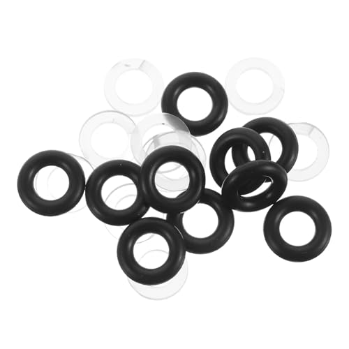 STOBAZA Kit de 20 Accesorios para Sellos de Gato Hidráulico de Piso, Resistentes al Desgaste y Fabricados en Plástico para Reparación de Gatos