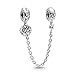 Price comparison product image Pandora Heart Family Tree Safety Chain Charm 799293C00-05