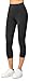 Produktbild Merry Style Damen Leggings 3/4 Capri Leggings aus Viskose MS10-144 (Schwarz, M)