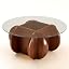 Walnut + Transparent