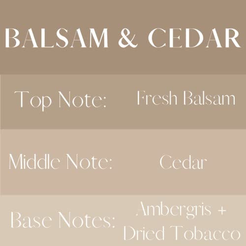 River Birch Balsam + Cedar Scented Linen And Room Spray | Home Fragrance | 4 Oz Glass Amber Bottle | Luxury Signature Scent | Handmade In Texas #TOP2