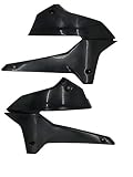 Liphontcta 3 Colors for Kawasaki KLX250 KLX 250 D-Tracker X 2008-2019 KLX250S/SF Front Side Cover Cowl Fairing Oil Tank Cover Black