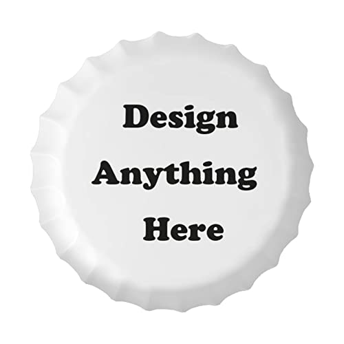 Bottle Caps Metal Tin Signs Cafe Beer Bar Decoration Plat 12 Inches Wall Art Plaque Vintage Home Decor Personalized Beer Cap Tin Signs Waterproof Signs with Photo for Outdoor