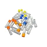 ZGHSWM 50 stücke 1,8 ml graduiert Labor Mit Kunststoff Probe Kryovial Gefrierrohr Mit Silikon Dichtung