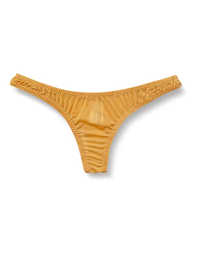 [ラ ポーム] Tバックショーツ ハギ無し ビキニ ローライズ 浅い股上 薄い 極小 マイクロミニ 小さい GUS生地 アマゾン限定 ラポーム ブランド 日本製 1188119 レディース ベージュ M