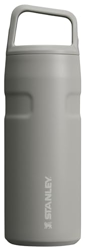 Image of Stanley IceFlow Cap and Carry Water Bottle | Wide Mouth Twist Lid | Lightweight & Leakproof for Travel & Sports | Insulated Stainless Steel | BPA-Free
