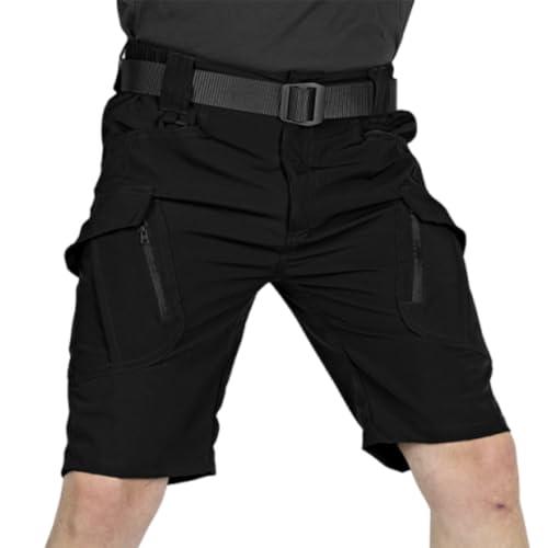 Short Cargo Tactique Homme pour la Randonnée et la Pêche en Plein Air