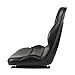 GXYWADY Black Seat with Skid Steer Loader Replacement for Case Backhoe Loader 580C 580D 580E 580L 580M