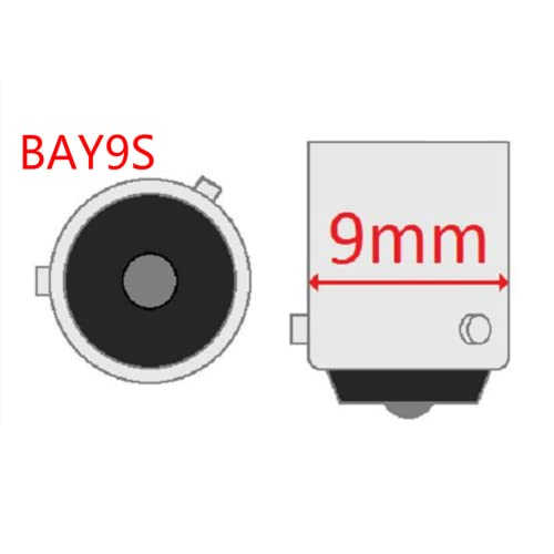 Zmshun 2Pcs Bay9S H21W 12V 21W Amber Bay9S Fog Light Automobile Head Light Bayonet Bulb Car Halogen Indicator Brake Fog Reverse Light Bulb Bay9S 12V 21W Car Bay9S Bulb H21W Lamp Car Turn Signal Lamp #TOP1