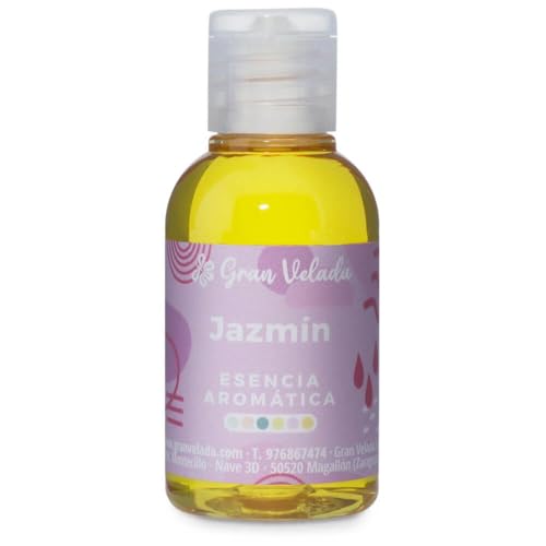 Jazmín Concentrada | Aroma Floral Intenso para Jabones, Cremas y Velas | Incluye Receta para Hacer Tu Propia Colonia | 50 ml