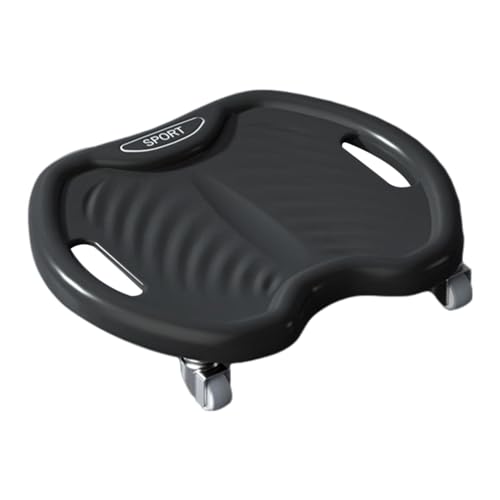 Rueda abdominal de rodillos centrales con giro 360° y cuatro ruedas estables