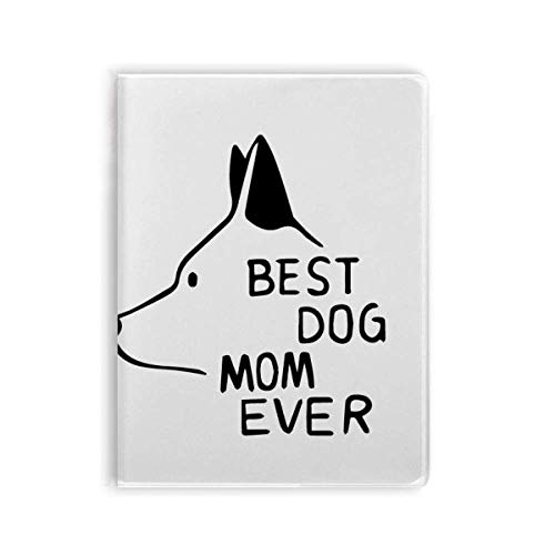 Carnet de notes Dog Mom couve souple journal de bord DIY