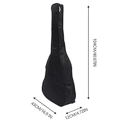 Milisten Acoustique Guitare À Dos Épais Rembourrage Étanche Double Bandoulière Guitare Cas Concert Doublure Guitare pour… - Les Beatles, Paul McCartney, John Lennon, RIngo Starr, George Harrison Milisten Acoustique Guitare À Dos Épais Rembourrage Étanche Double Bandoulière Guitare Cas Concert Doublure Guitare pour… – Image 2