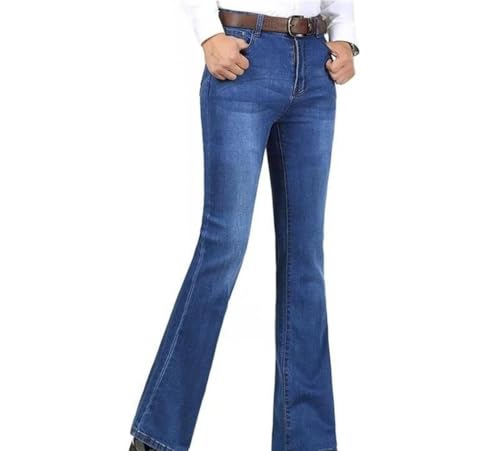 Men Business Jeans High Waist Stretch Thick Casual Trousers Outdoor Streetwear Denim Pants2