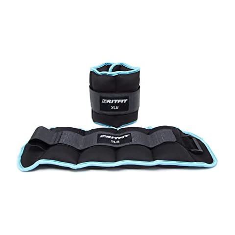 RitFit Ankle Weight New (Blue(3lbs)) Cover