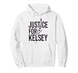 Justice for Kelsey Fitzsimmons Bold Purple Tee for Women Pullover Hoodie