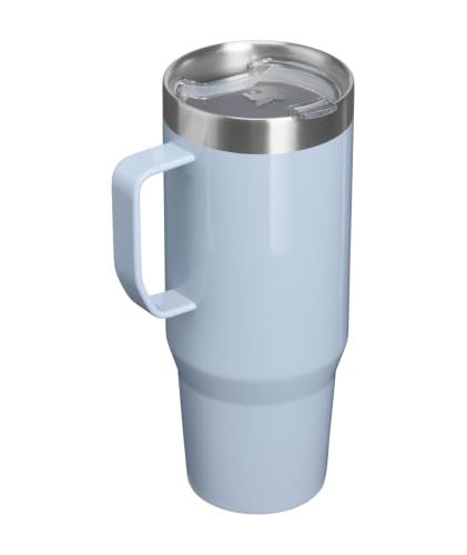 Image of STANLEY The Everyday Suburban Mug | 30 oz | Drink Through Lid | Cup for Coffee, Tea and Drinks | Insulated Stainless Steel Coffee Mug | BPA-Free | Blue Dream Gloss