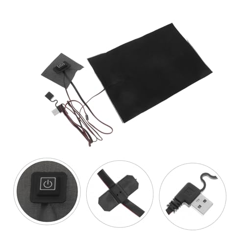 Alfombrilla térmica USB ajustable para reptiles miniatura 7